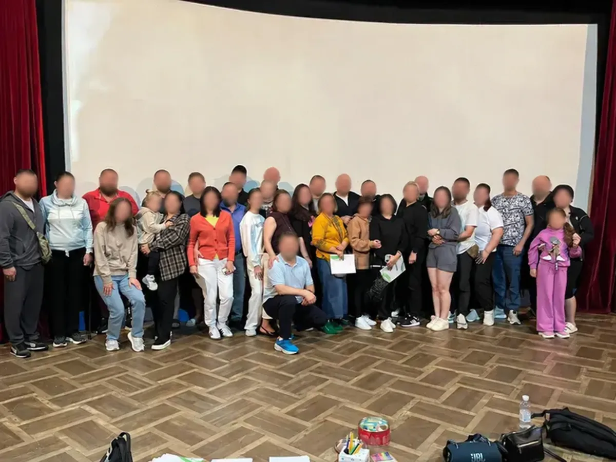 Group photo from a family gathering